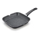 Herenthal 24cm Grillpfanne - Marmorbeschichtung - Schwarz