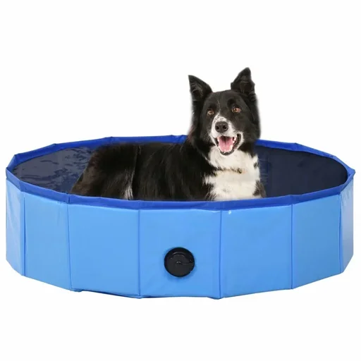 "Zusammenklappbarer Hundepool 80x20 cm image"
