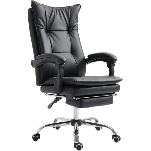 "Chefsessel Bürosessel Bürostuhl Schreibtischsessel höhenverstellbar ergonomisch Schwarz 70 x 64 x (106 113) cm image"