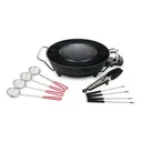 Elektro-Fondue und Grill-Set