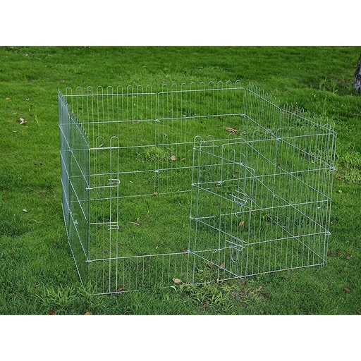 "Freilaufgehege Welpenauslauf Welpengitter 8-teilig Maße: 63x91cm image"