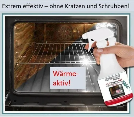 "Grill- und Backofenreiniger „1-2-3 Krusten-frei“, Sprühflasche 500 ml image"