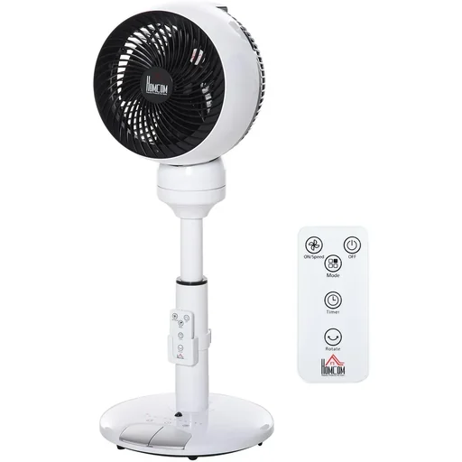 "Standventilator mit Fernbedienung, verstellbar schwarz/weiß image"