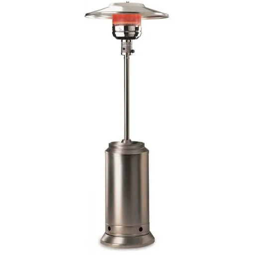"Terrassenheizung - Heizung - regelbare Leistung - 12kW - 46x46x220cm - Silber image"