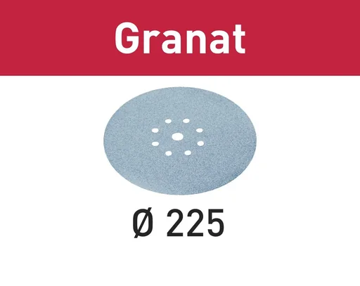 "Schleifscheiben STF D225/8 P60 Granat, 25 Stück image"