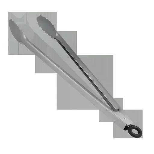 "Grillzange, Inox, Edelstahl, 39 cm image"