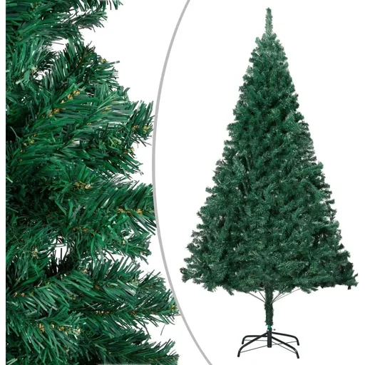 "Weihnachtsbaum mit dicken Ästen 240 cm PVC grün image"