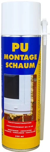 "PU Montage-Schaum reinweiß 500 ml image"