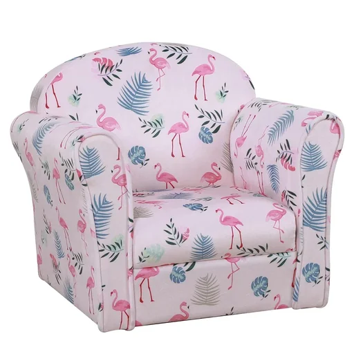 "Kindersessel mit Flamingo-Muster image"