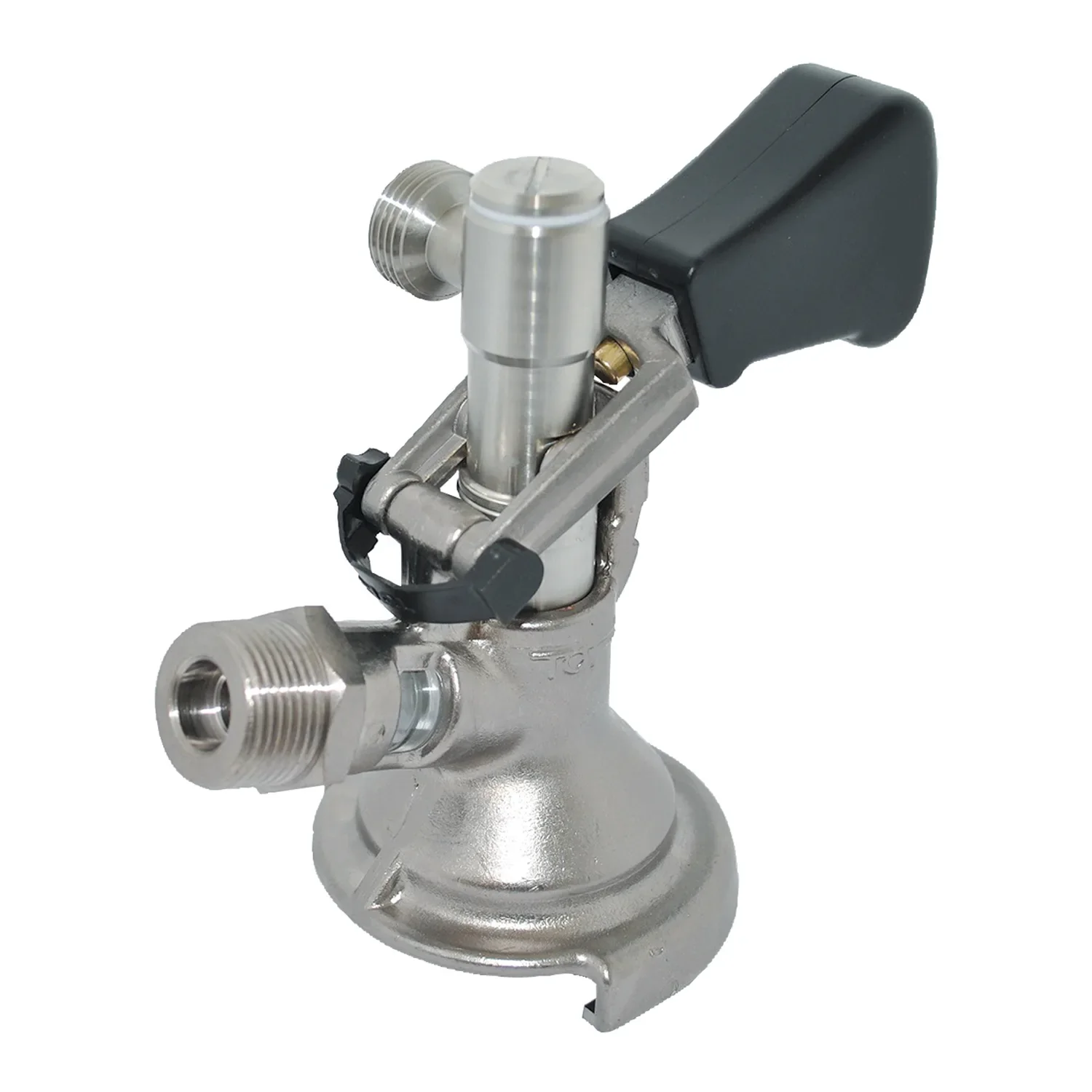 "Zapfkopf - Keg Verschluss, Kombi - Fitting, seitlicher Ausgang (Thekenanstich) image"