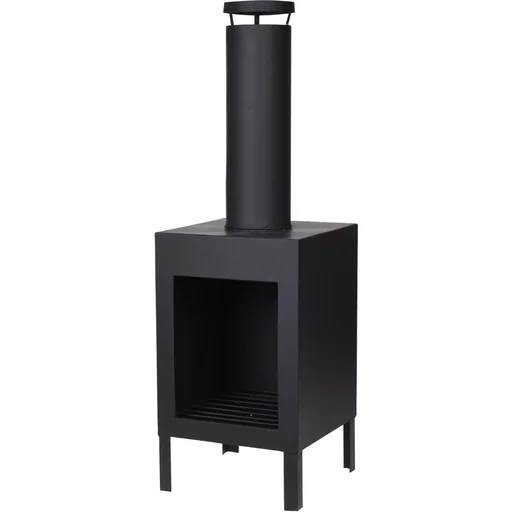 Außenkamin 30 x 30 x 116 Metall