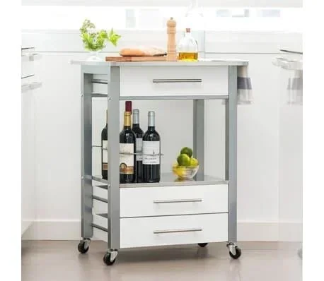 "Excellent Houseware Inox Küchenwagen image"