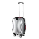 Hartschalenkoffer Ikarus Silber M in ABS 38l 55x35x20cm