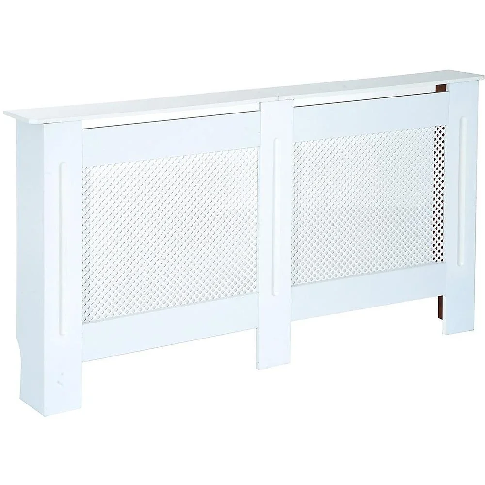 "Heizkörperabdeckung 152cm Weiß image"