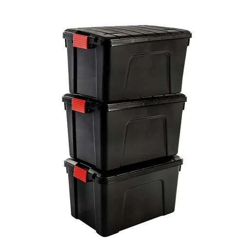 "Multi Aufbewahrungsbox 60 Liter, 3er Set image"