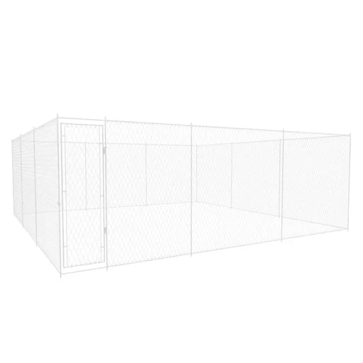 "Hundehütte für den Außenbereich 570x570x185 cm Stahl verzinkt image"