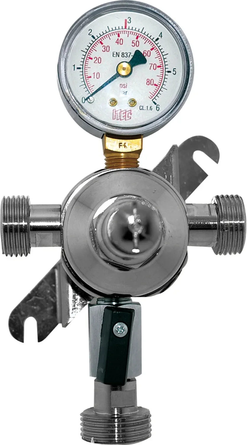 "Druckminderer, Zwischendruckregler für CO2, N2 und Mischgas (Bier) 3bar image"