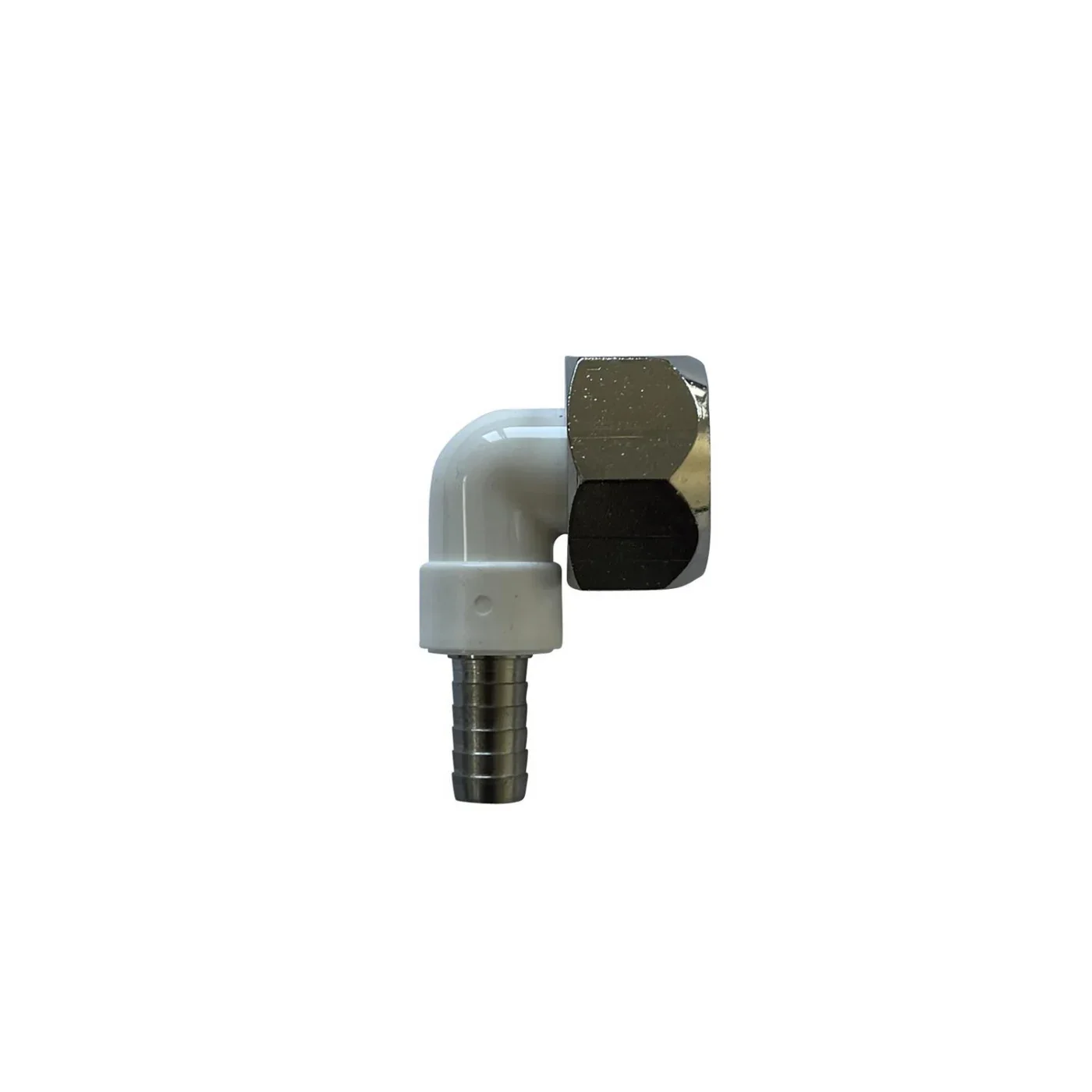 "Winkelverschraubung CNS 90° für Bierschlauch 5/8 Zoll, NW 7mm image"