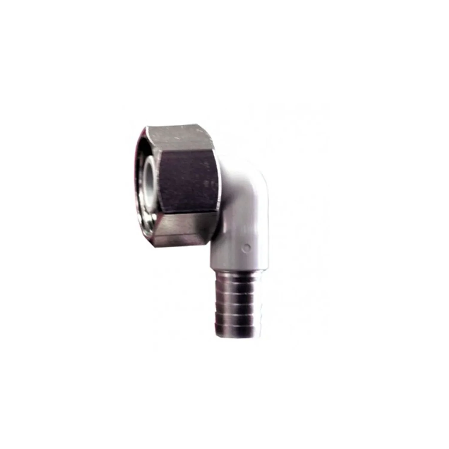 "Winkelverschraubung CNS 90° für Bierschlauch 5/8 Zoll, NW 10mm image"