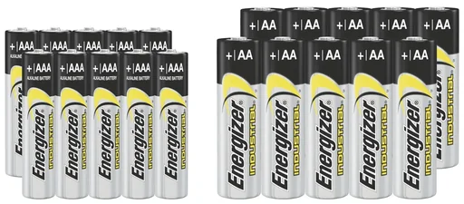 "Industrial Micro (AAA) 10 Stück + Mignon (AA) 10 Stück + 32 GB USB Stick image"