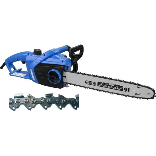 "Kettensäge KS402P - 2200W - 40cm mit zusätzlicher Sägekette Oregon - 56 Zähne - 3/8" - 52cm image"