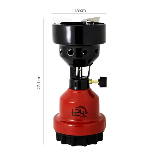 "Campingkocher 2 in 1 NO-190 rot image"