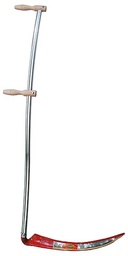 Folding scythe handle with scythe, 150 cm