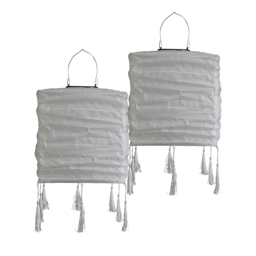"LED Solar Outdoor Lampion 2er Set image"