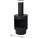 Pro garden Gartenkamin - Metall - 112cm (h)