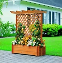 Rankkasten mit Pergola klein