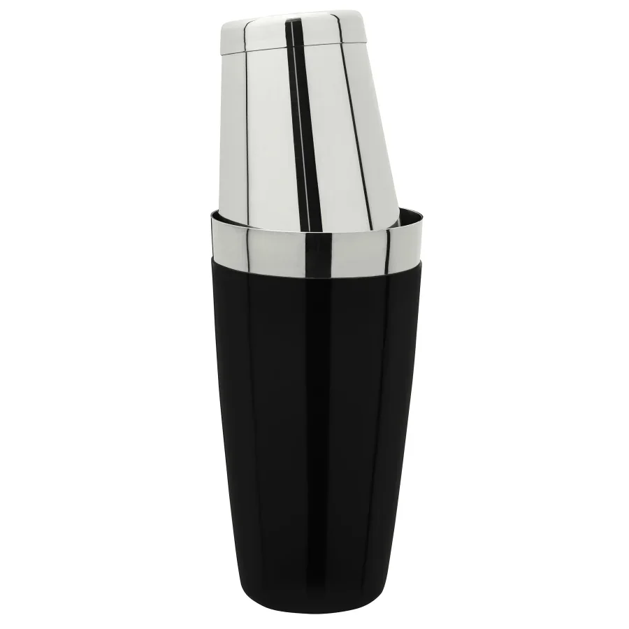 Cocktail shaker - TIN on TIN, 28oz./18oz. Edelstahl mit Vinyl-Kälteschutz