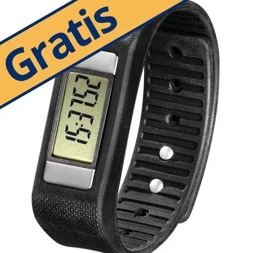 6in1 Smart-Watch mit Silikonarmband
