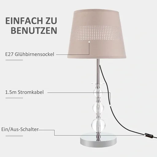 "Tischlampe Nachttischlampe 54 cm T image"