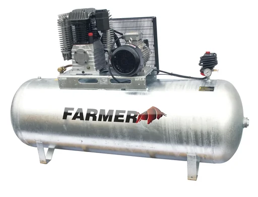 "Kompressor N60-500 Z PRO liegend - 400 Volt 10 bar, verzinkt image"