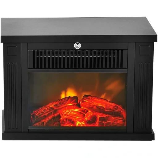 "Elektrokamin Standkamin 1200 Watt Kompakt Schwarz image"