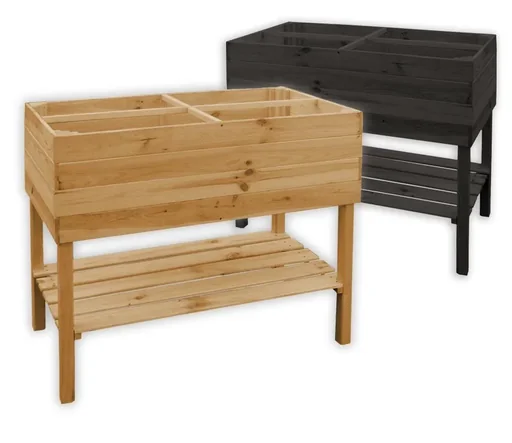"Balkon-Kräuterbeet auf Beinen anthrazit image"