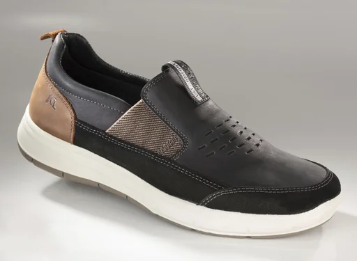 "Slipper mit Elastikzonen, Farbe schwarz, Gr. 43 image"