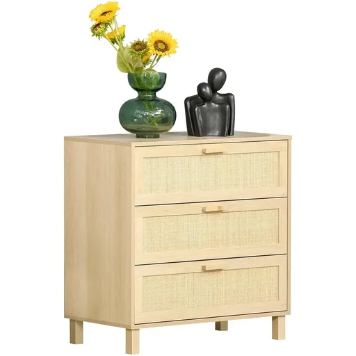 "Beistellschrank mit Schubladen natur image"