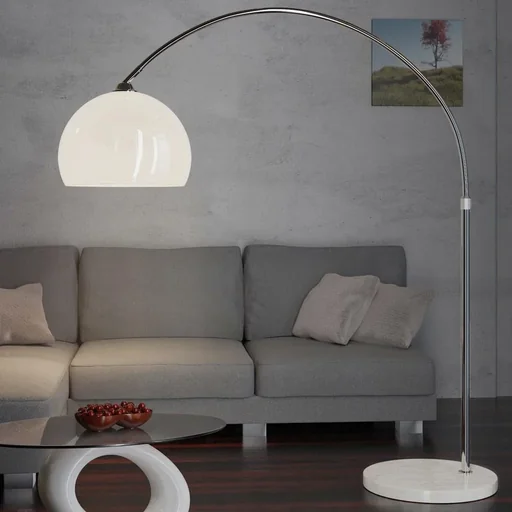 "Stehleuchte -220cm verstellbar mit Marmorsockel image"