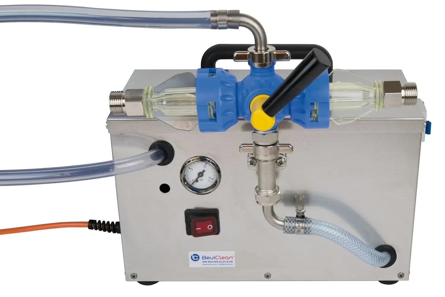 Bevi MiniMax: 3-Wege Bierleitungsreinigungsgerät für maximale Sauberkeit & Effizienz