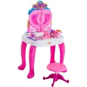 Kinderschminktisch Frisiertisch mit Klavier Rosa