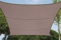 "Garten-Sonnensegel 3,6 x 3,6 m Farbe: Taupe image"