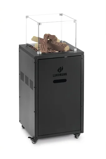 "Feuerstelle Designfeuer, Schwarz image"
