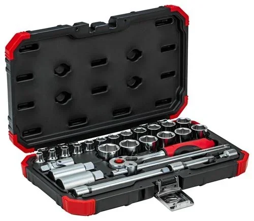 "Steckschlüssel Satz 3/8 SW6-24 mm 26-teilig image"