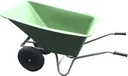 Großmulden-Schubkarre "Green Garden Standard", 170 Liter, 2 aufgeschäumte Wflex-Räder