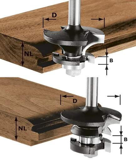 "KonterProfilfräser HW S8 D43 / 21 A / KL image"