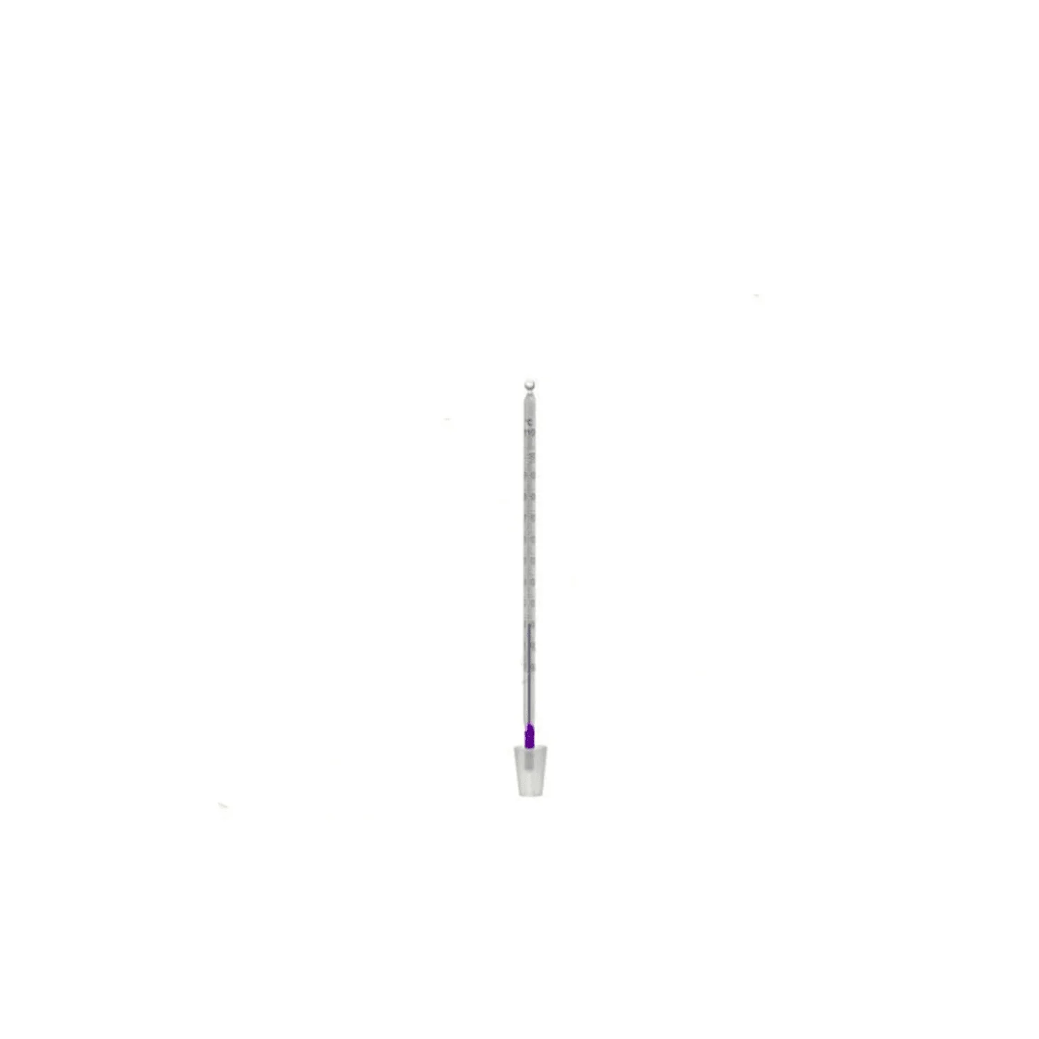 "Thermometer mit Silikonkorken: Präzise Temperaturmessung für Alkohol, Öle & Hydrolate image"