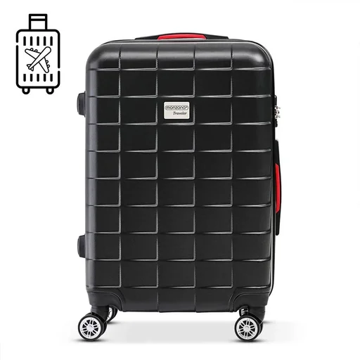 "Exopack Hartschalenkoffer schwarz 65x41x27cm image"