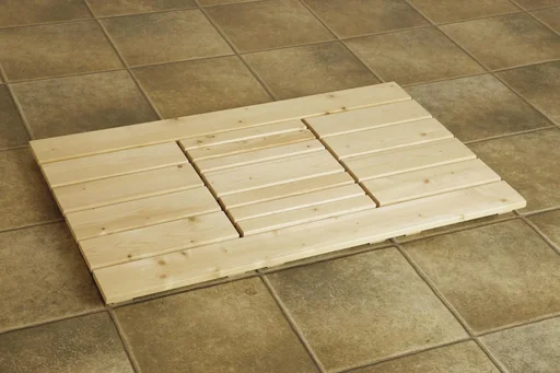 "Bodenrost aus naturbelassenes Fichtenholz, LxB 100 x 61,5 cm   image"