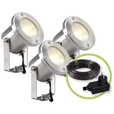 "GARDEN LIGHTS - CATALPA SET - STRAHLER - 12 V - 3-tlg. image"